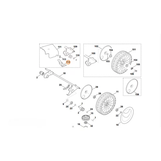 STIHL  Uchwyt 6375 704 2720